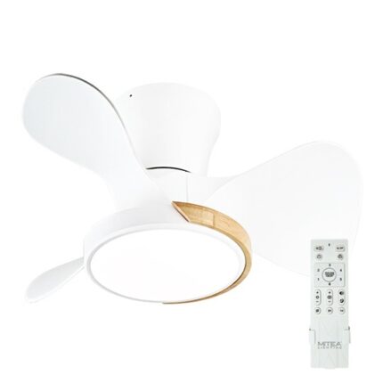 LED Plafonski Ventilator CCT 40W sa svetlom 12W MV5014-W