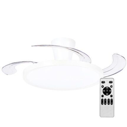 LED Plafonski Ventiltor 30W CCT MV5040-W