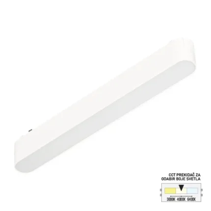 LED magnetna svetiljka CCT ULTRA SLIM FMS1001-12 WH