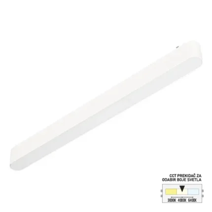 LED magnetna svetiljka CCT ULTRA SLIM FMS1001-18 WH