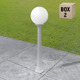 GIAFFA/G250 bela stubna lampa 1xE27 Fumagalli