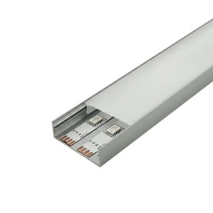 M4010 SIVI Aluminijumski profil za LED trake nadgradni set sa difuzorom 10x40x2000mm Mitea Lighting