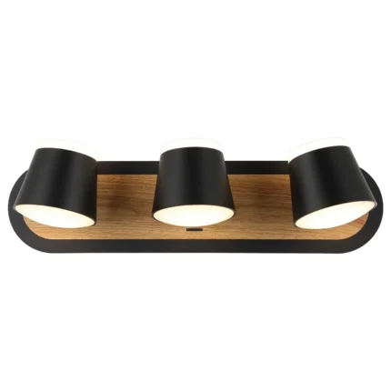 LED zidna lampa F2077-24Z BK+WD