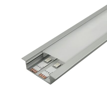 M4010-U-A SIVI Aluminijumski profil za LED trake ugradni set sa difuzorom 10x55x2000mm Mitea Lighting
