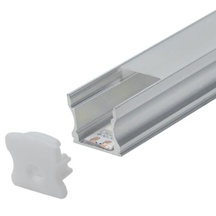 MA613 Aluminijumski profil za LED trake nadgradni set sa difuzorom 14.4x17.2x2000mm Mitea Lighting
